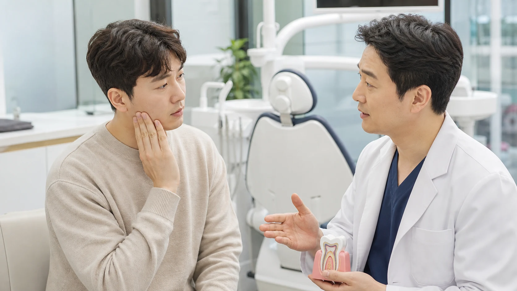 치과 신경치료 과정